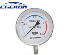 Y系列不銹鋼壓力表  多規格定制 專業壓力測量