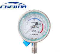 YN系列不銹鋼耐震壓力表 多規格定制 專業壓力測量